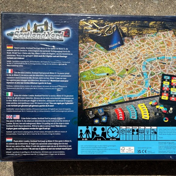 Ravensburger 26601 Scotland Yard 2013 Board Game GERMAN Version NEW Sealed - Picture 4 of 8